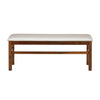 Nilkamal Gem Multi Use Long Sitting Bench for Living Room | Dining Room (Cappuccino)