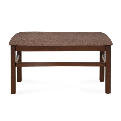 Nilkamal Gem Multi Use Medium Sitting Bench for Living Room | Dining Room (Cappuccino)