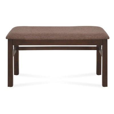Nilkamal Gem Multi Use Medium Sitting Bench for Living Room | Dining Room (Cappuccino)