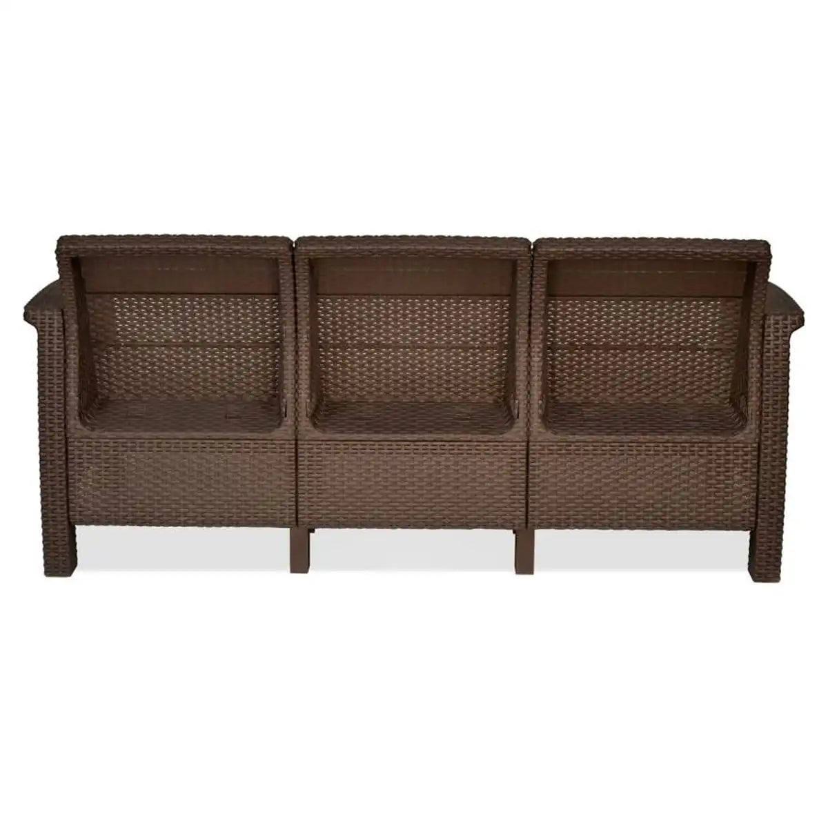 Nilkamal Goa Sofa Set with Cushion (3 Seater) - Back View
