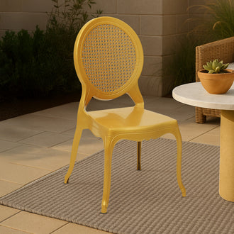 Nilkamal Grace Plastic Chair (Gold)