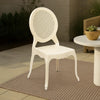 Nilkamal Grace Plastic Chair (Pearl White)