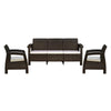 Nilkamal Goa Sofa Set with Cushion (3+1+1 Seater) - Full Setup Front View 2