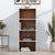 Nilkamal Halo 4 Tier Storage Cabinet (Urban Walnut)