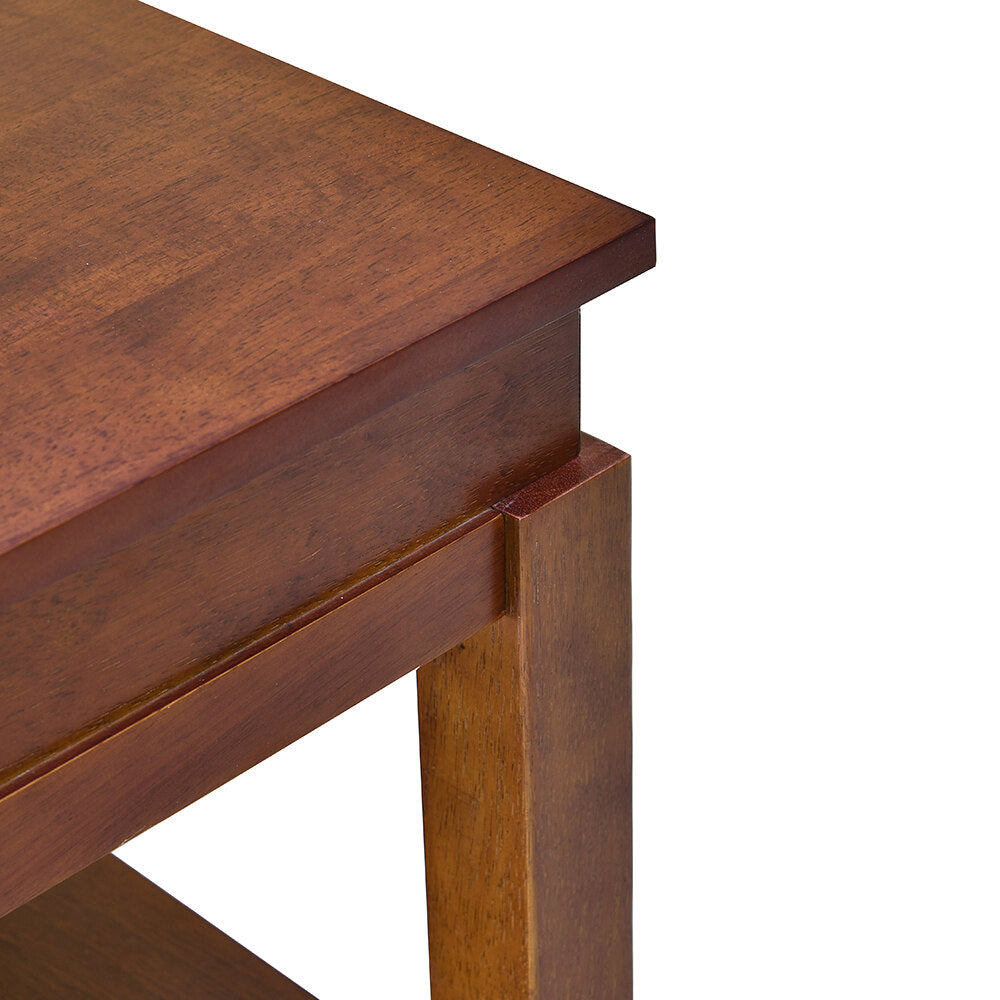 Nilkamal Alma End Table (Mahogany)