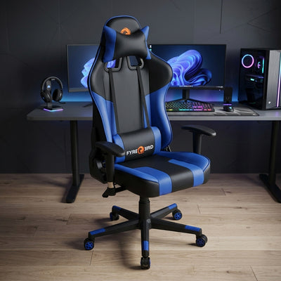 Nilkamal Fyrebird Bosco Gaming Chair (Black / Blue)