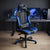 Nilkamal Fyrebird Bosco Gaming Chair (Black / Blue)