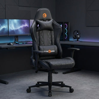 Nilkamal Fyrebird Canophy Gaming Chair (Black)
