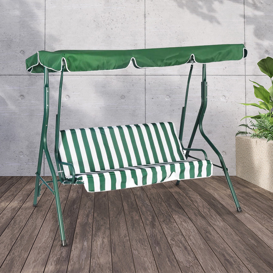 Nilkamal Leisure 3 Seater Garden Swing (Green)