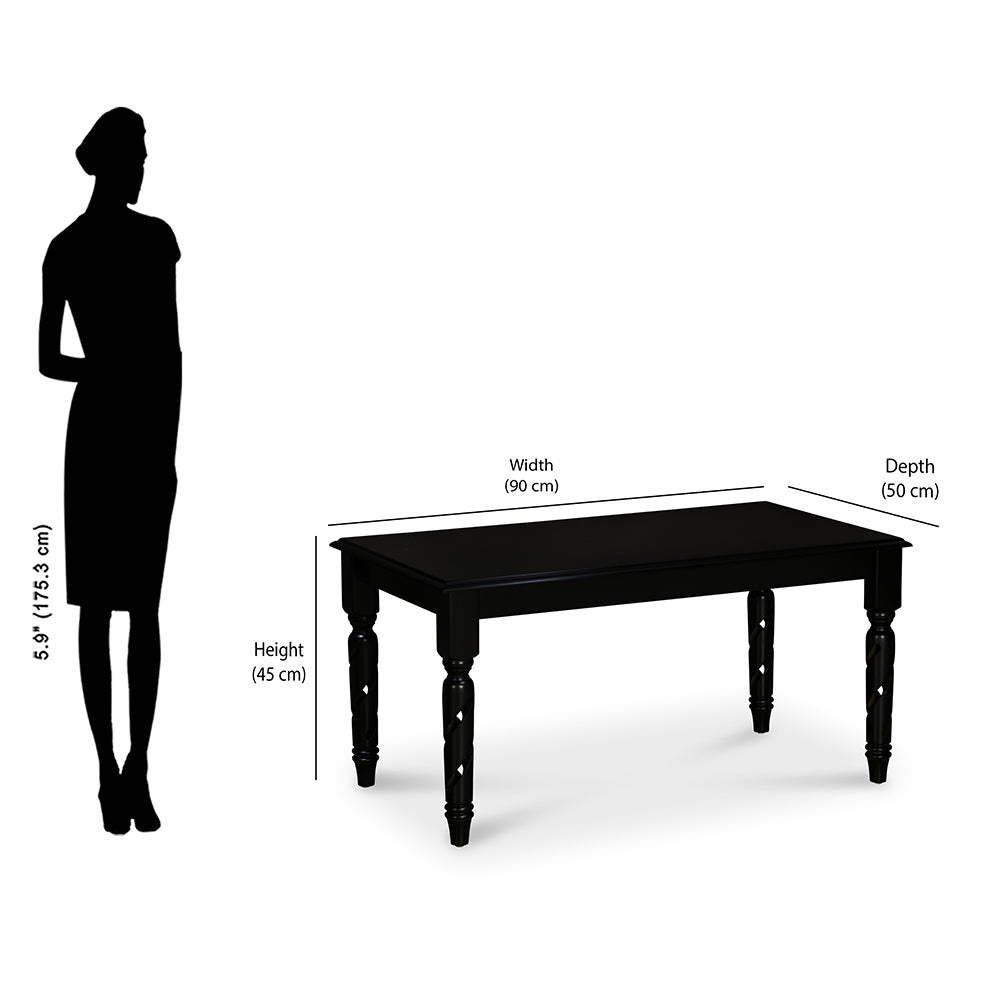 Nilkamal Remy Coffee Table (Dark Cappuccino)