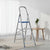Nilkamal Rise 4 Step Steel Ladder (Grey)