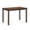 Nilkamal Stacia 4 Seater Dining Table (Antique Cherry)