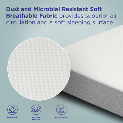 Nilkamal Sleep Max ICEFOAM® 8 Inch Queen Size Orthopedic Mattress - 78 x 60 Inch