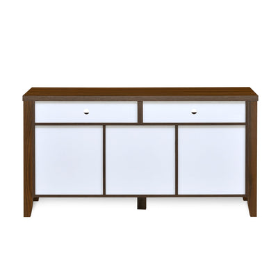 Nilkamal Jonas Engineered Wood TV & Entertainment Unit (Classic Walnut)