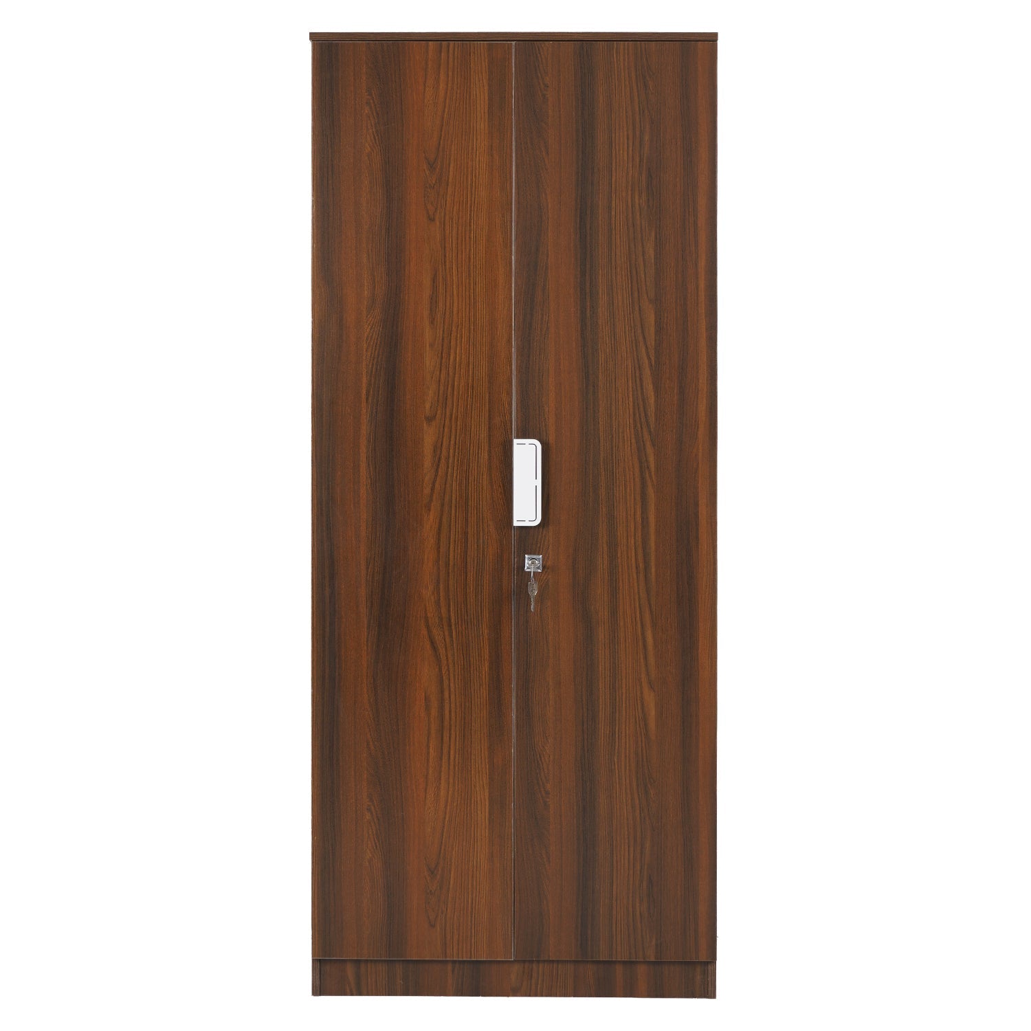 Nilkamal Joyce 2 Door Wardrobe (Classic Walnut)