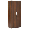 Nilkamal Joyce 2 Door Wardrobe (Classic Walnut)