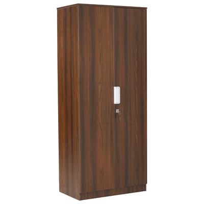 Nilkamal Joyce 2 Door Wardrobe (Classic Walnut)