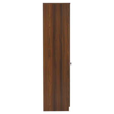 Nilkamal Joyce 2 Door Wardrobe (Classic Walnut)