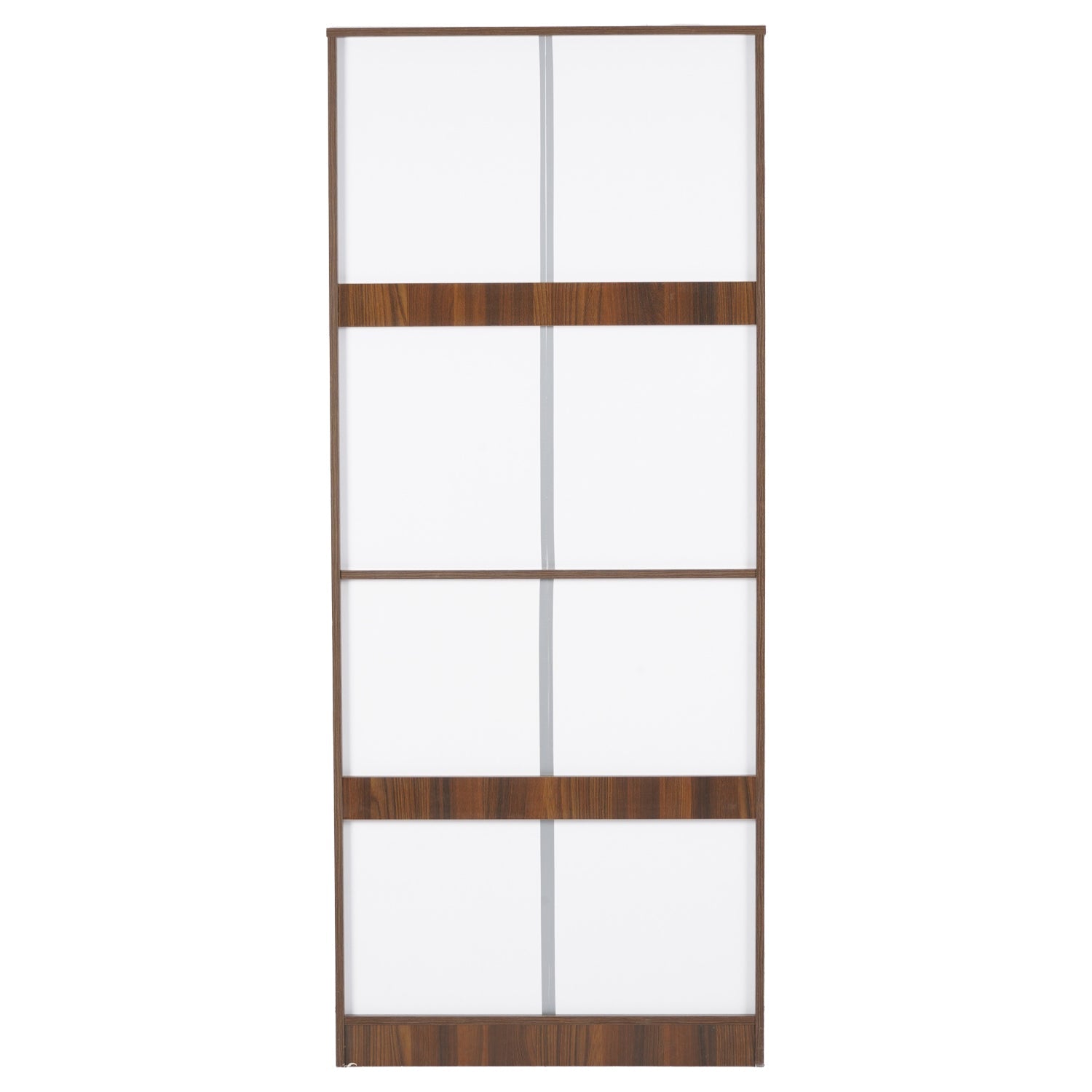 Nilkamal Joyce 2 Door Wardrobe (Classic Walnut)