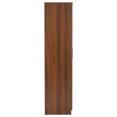 Nilkamal Joyce 3 Door Wardrobe (Classic Walnut)