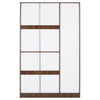 Nilkamal Joyce 3 Door Wardrobe (Classic Walnut) - Back View
