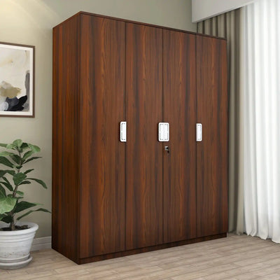 Nilkamal Joyce 4 Door Wardrobe Side View
