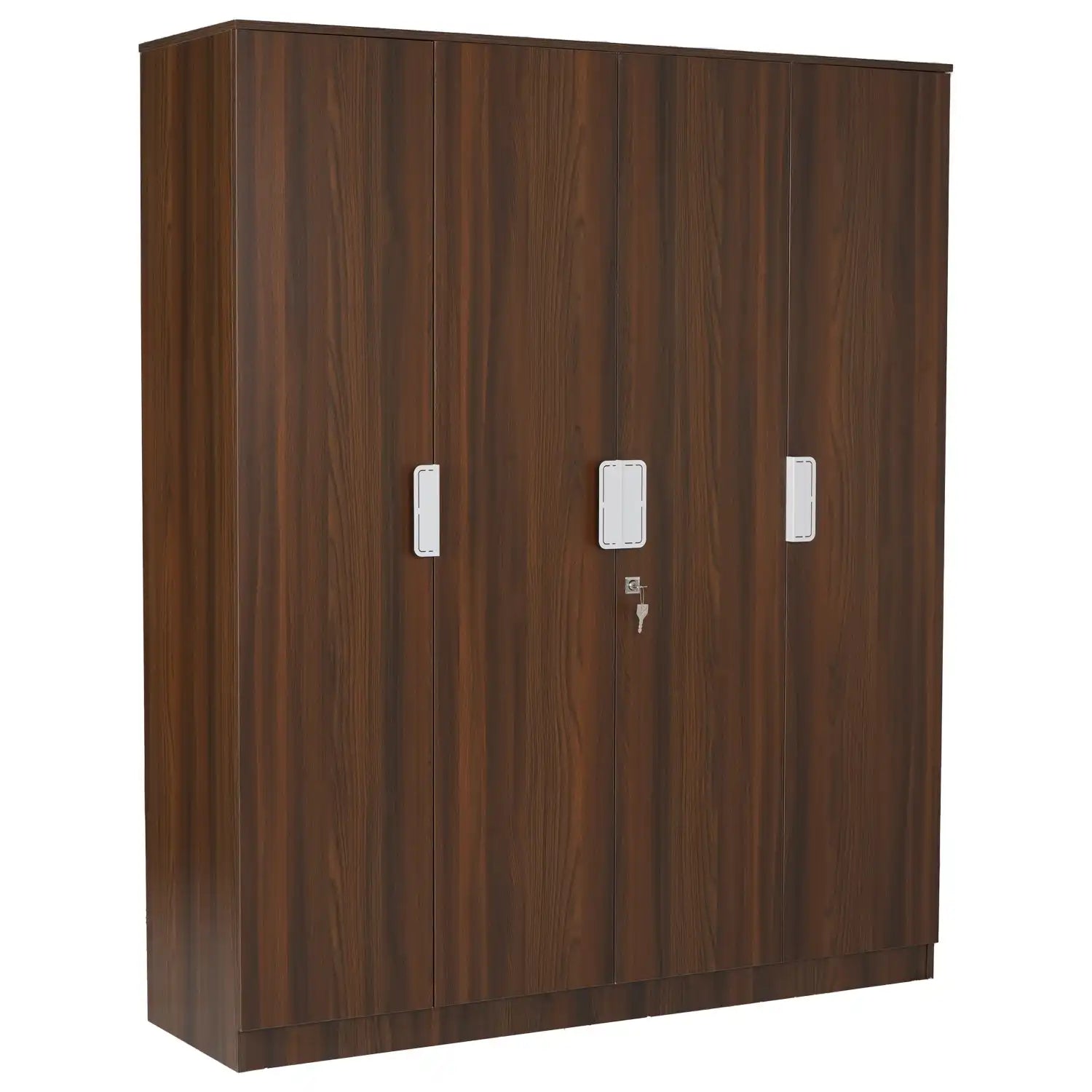Nilkamal Joyce 4 Door Wardrobe Left Side View