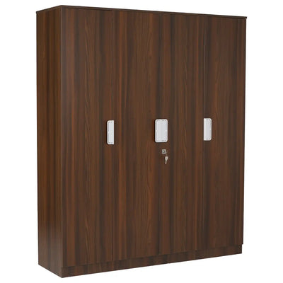 Nilkamal Joyce 4 Door Wardrobe Left Side View