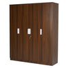 Nilkamal Joyce 4 Door Wardrobe Right Side View