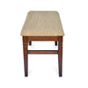 Nilkamal Jewel Multi Use Medium Sitting Bench for Living Room | Dining Room (Cappuccino)