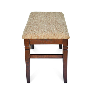 Nilkamal Jewel Multi Use Medium Sitting Bench for Living Room | Dining Room (Cappuccino)