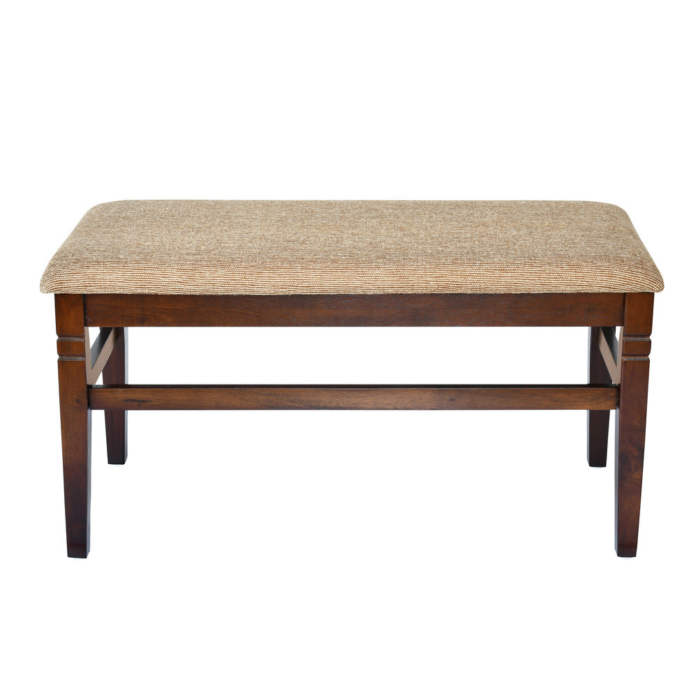 Nilkamal Jewel Multi Use Medium Sitting Bench for Living Room | Dining Room (Cappuccino)