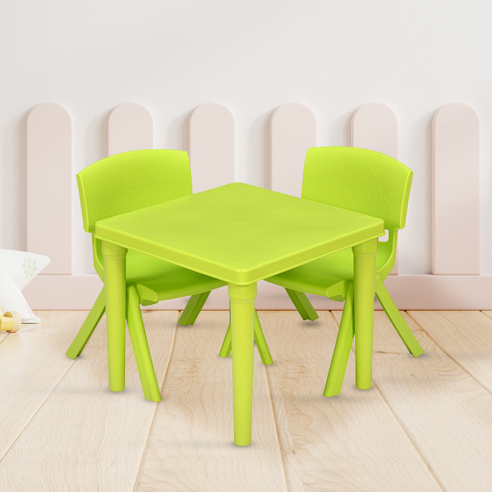 Nilkamal Genius Ludo Table + 2 Chairs Kid's Study Set