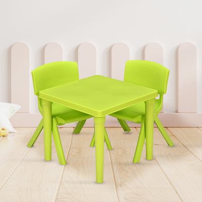 Nilkamal Genius Ludo Table + 2 Chairs Kid's Study Set