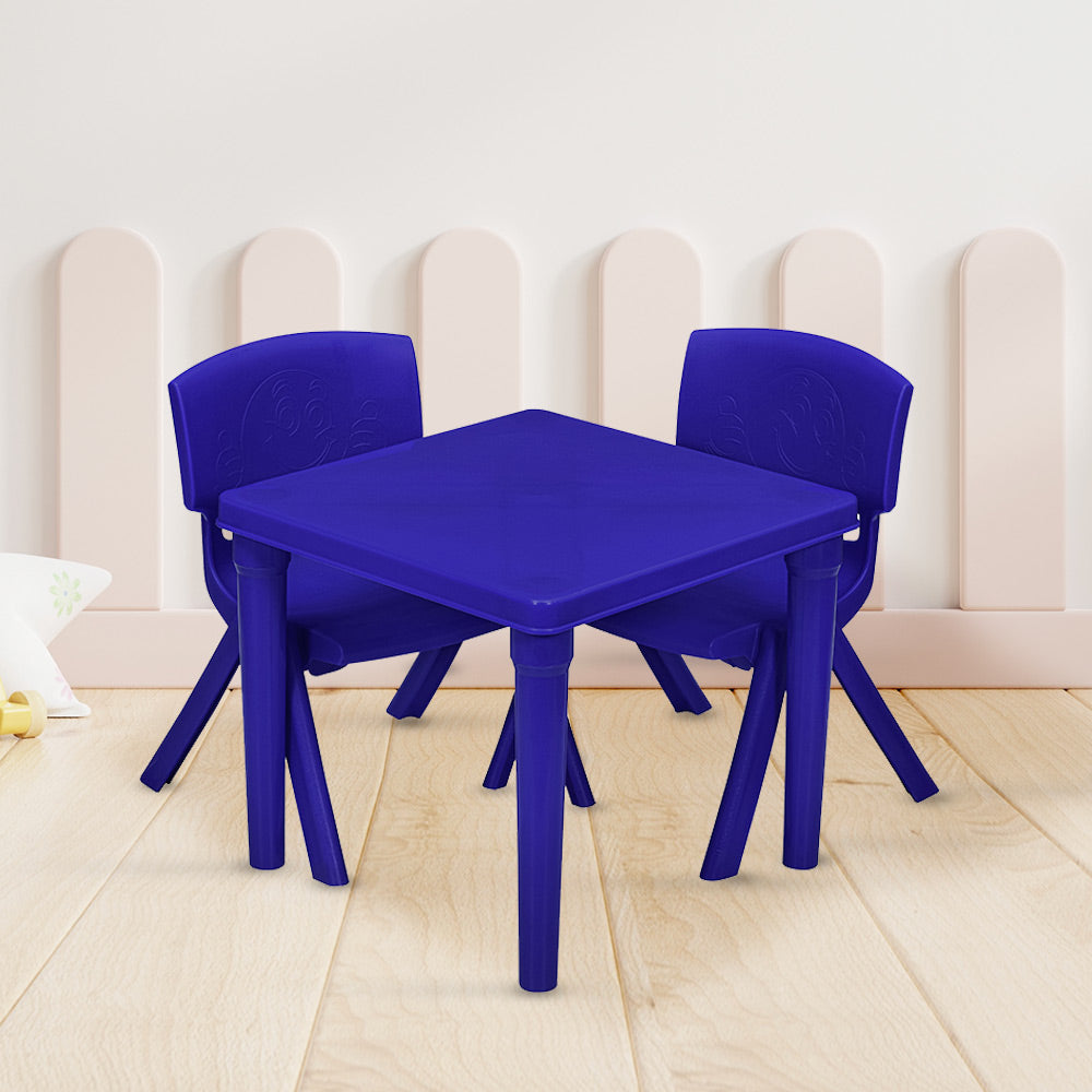 Nilkamal Genius Ludo Table + 2 Chairs Kid's Study Set