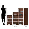Nilkamal Halo 3+4+5 Tier Storage Cabinet (Urban Walnut)