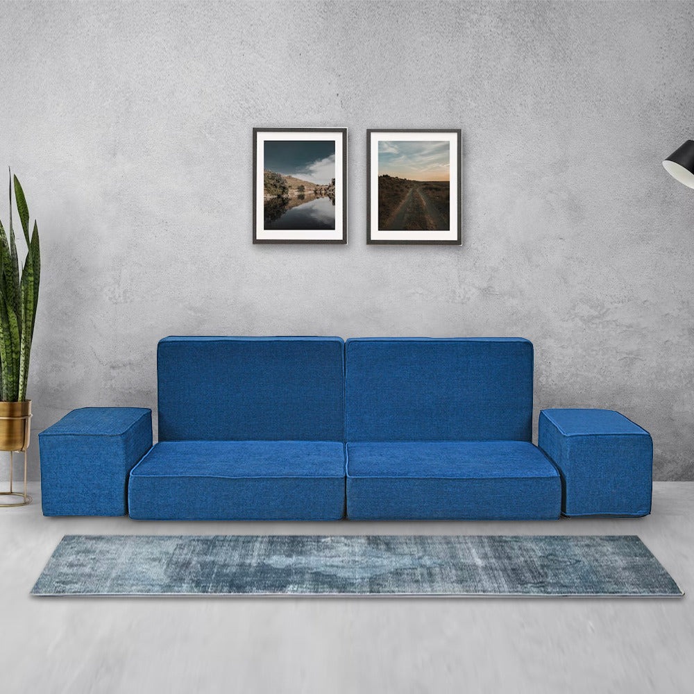 Nilkamal Bounce Sofa (Blue)