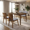 Nilkamal Kylo 4 Seater Dining Set (Rio Brown)