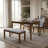 Nilkamal Kylo 1+2+ Bench Dining Set (Rio Brown)