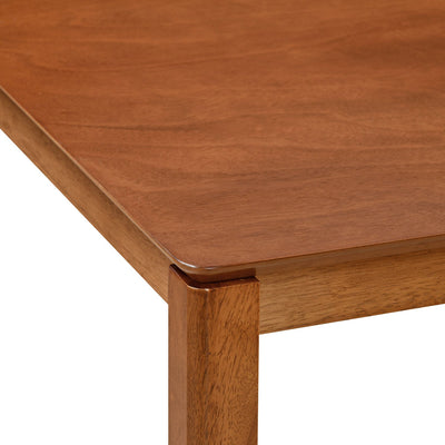 Nilkamal Leaf 4 Seater Dining Table (Walnut)