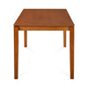 Nilkamal Leaf 4 Seater Dining Table (Walnut)