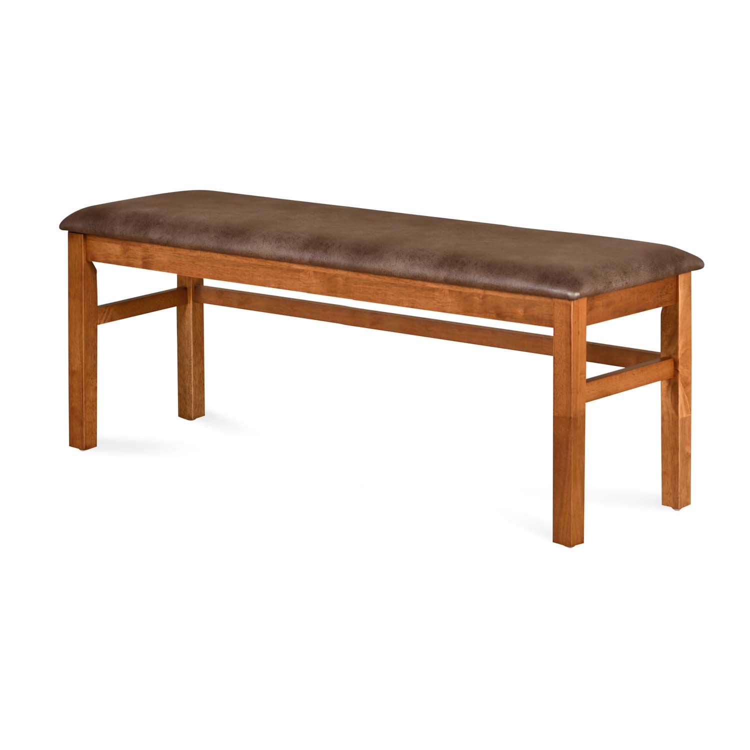 Nilkamal Leaf Multi Use Long Sitting Bench for Living Room | Dining Room (Walnut)
