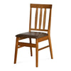 Nilkamal Leaf Dining Chair (Walnut)