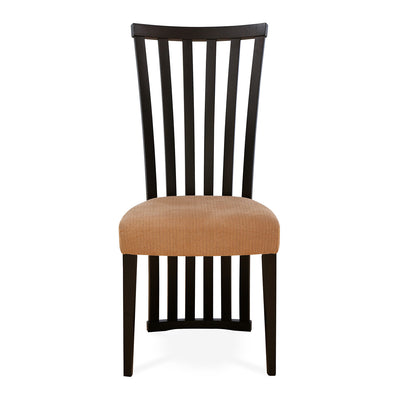 Nilkamal Lerro Dining Chair (Dark Walnut)