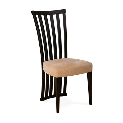 Nilkamal Lerro Dining Chair (Dark Walnut)