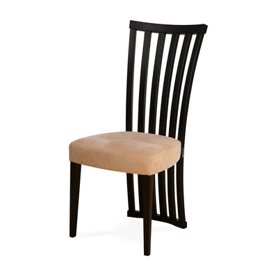 Nilkamal Lerro Dining Chair (Dark Walnut)