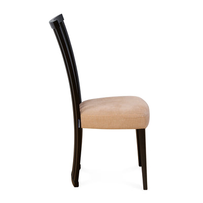 Nilkamal Lerro Dining Chair (Dark Walnut)