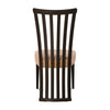 Nilkamal Lerro Dining Chair (Dark Walnut)