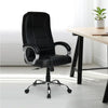 Nilkamal Mega High Back Office Chair Black Front Side View