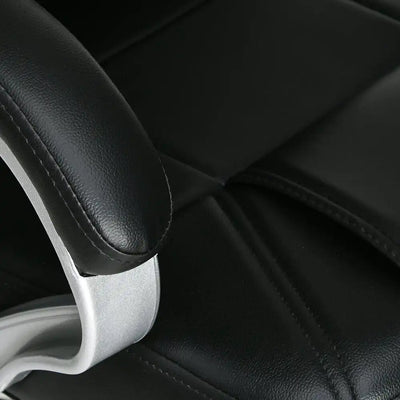 Nilkamal Mega High Back Office Chair Black Armrest View